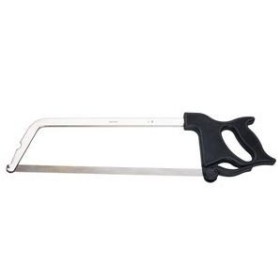 Quick-adjusting saw, AISI 304 stainless steel.