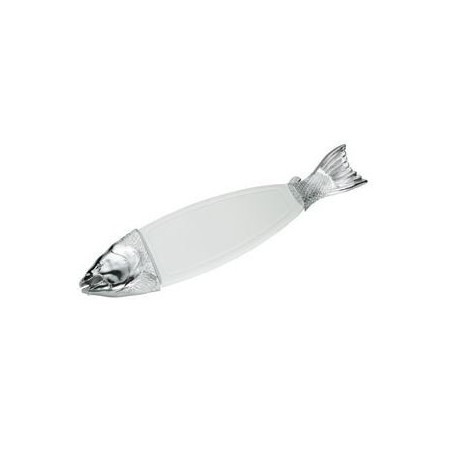 Taula de tallar salmó de polietilè blanc