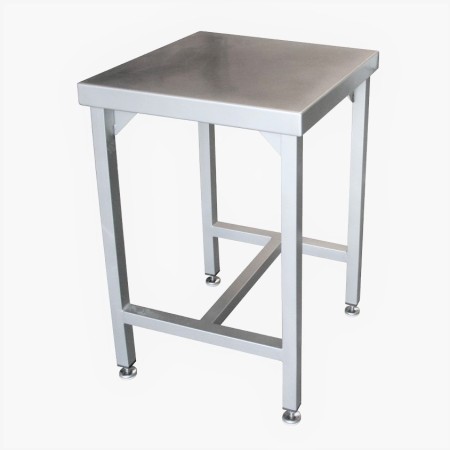 MESA CENTRAL AUXILIAR INOX REFORÇADO
