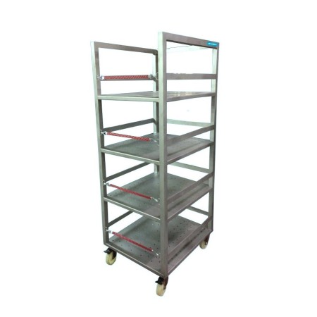 4-level cart for stainless handguns