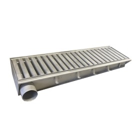 260 canal sans siphons inox