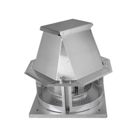 Unidad de extracción de tejado para humos de cocinas industriales