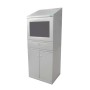 Armário para equipamento informático 800x600x1870h IP54 aço inoxidável AISI 304.