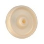 Nylon wheel, d200x50, 20mm axle.