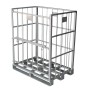 Palet, RACK per a magatzem de congelats, 1200x800x1440h inoxidable AISI 304. Apte per transportar amb corrons.