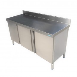 WALL TABLE WITH STAINLESS...