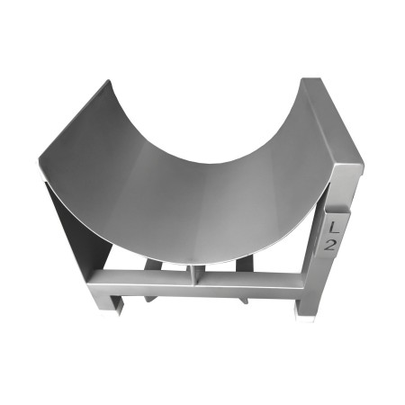 Suport de bobina per transpalet, 600x400, inoxidable AISI 304.